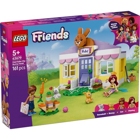 Hotel pentru iepurasi in orasul Heartlake, 5 ani+, 42679, 161 piese, Lego Friends 754567