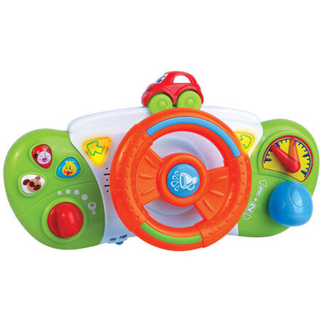 Jucarie Primul meu volan cu sunete, 6 luni+, Little Learner 754619