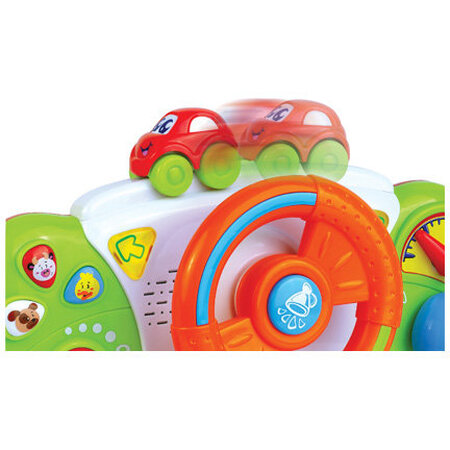Jucarie Primul meu volan cu sunete, 6 luni+, Little Learner 754618
