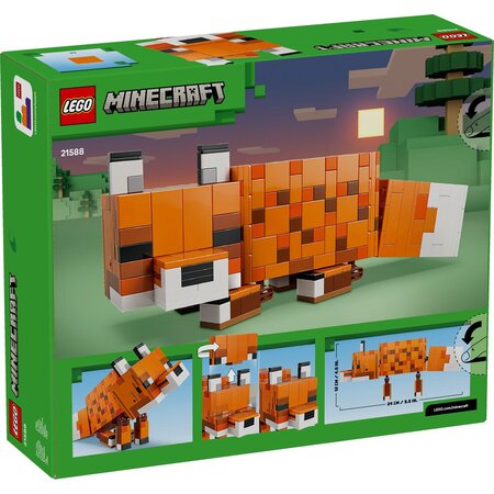 Vulpea, 10 ani+, 21588, Lego Minecraft 754639