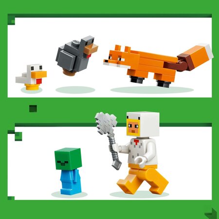 Ferma de pui, 7 ani+, 21585, Lego Minecraft 754662