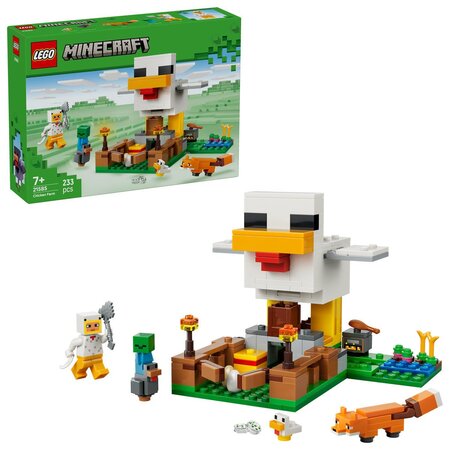 Ferma de pui, 7 ani+, 21585, Lego Minecraft 754664
