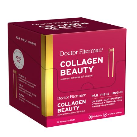 Collagen Beauty, 20 flacoane unidoza x 25 ml, Doctor Fiterman