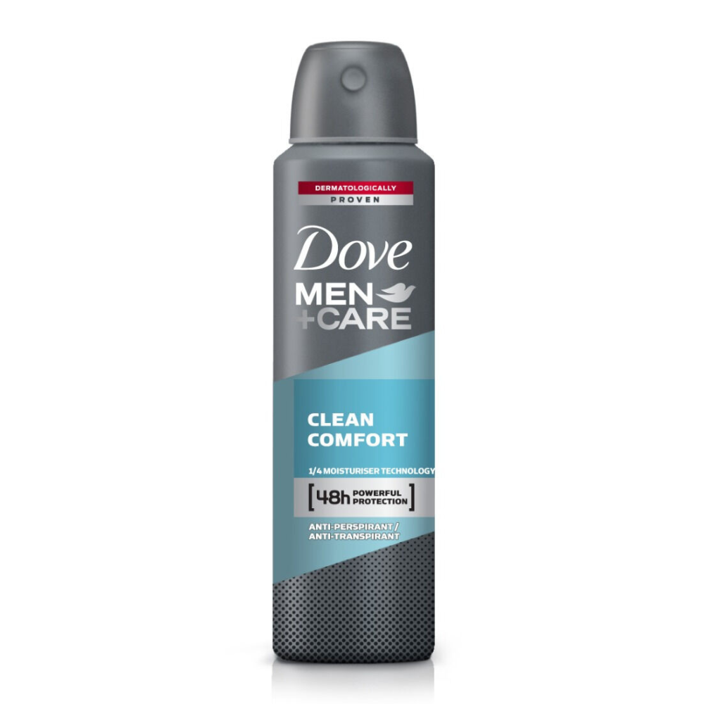 Deodorant Clean Comfort Men+Care, 150 ml, Dove