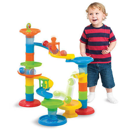 Jucarie interactiva Turnulet cu bilute, 12 luni+, Little Learner 754868