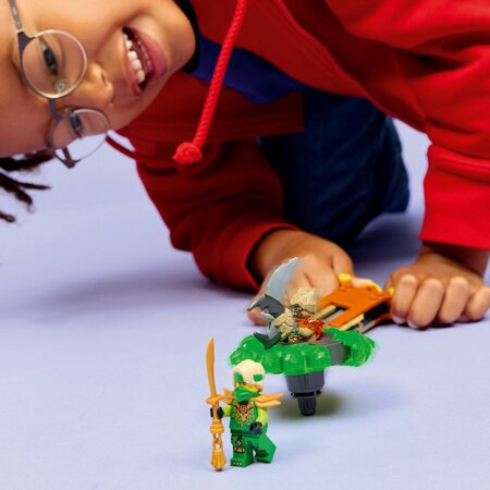 Lloyd vs Spinnerul monstru de pamant, 6 ani+, 71850, 52 piese, Lego Ninjago 754841