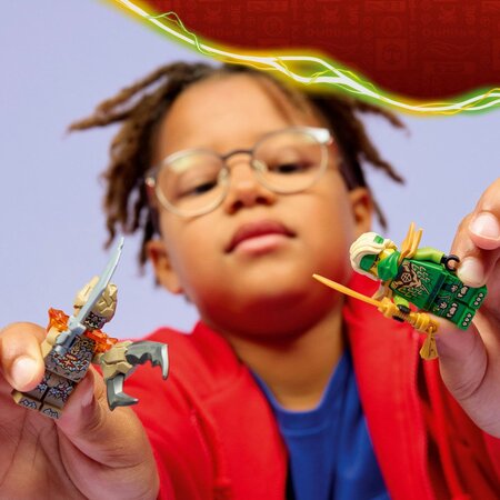 Lloyd vs Spinnerul monstru de pamant, 6 ani+, 71850, 52 piese, Lego Ninjago 754842