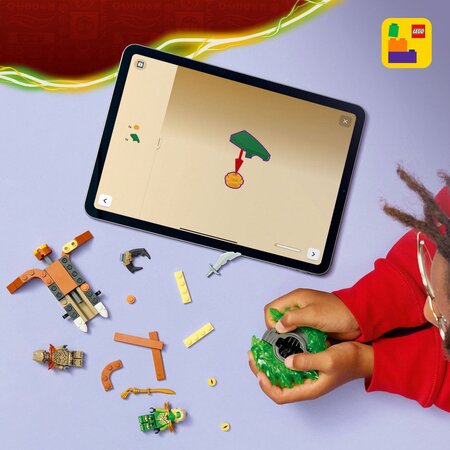 Lloyd vs Spinnerul monstru de pamant, 6 ani+, 71850, 52 piese, Lego Ninjago 754843