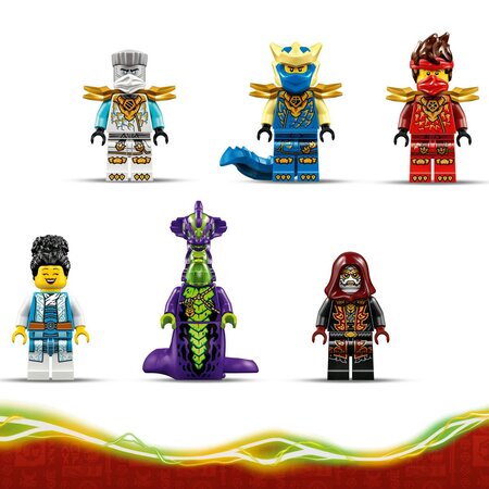 Lupta la casa din copac cu vehicule ninja, 7 ani+, 71857, 642 piese, Lego Ninjago 754858