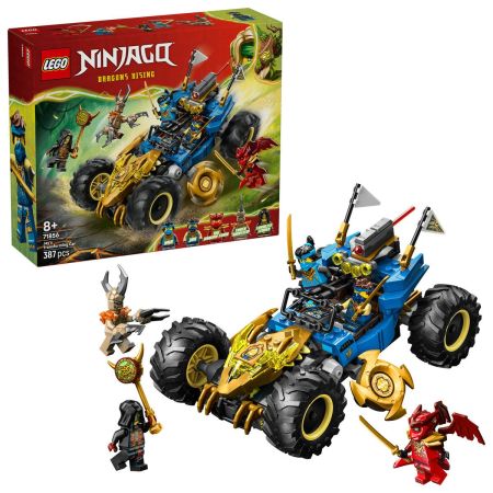 Masina transformabila a lui Jay, 8 ani+, 71856, 387 piese, Lego Ninjago