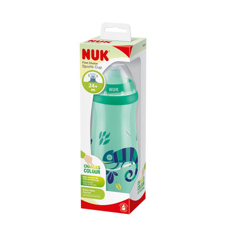 Cana cu efect cameleon Sports Color Change, 24 luni+, 450 ml, Nuk 754909