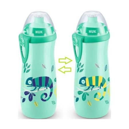 Cana cu efect cameleon Sports Color Change, 24 luni+, 450 ml, Nuk 754912
