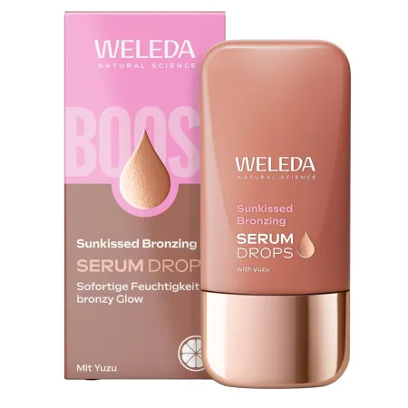Ser de fata bronzant Sunkissed Bronzing Serum Booster, 30 ml, Weleda