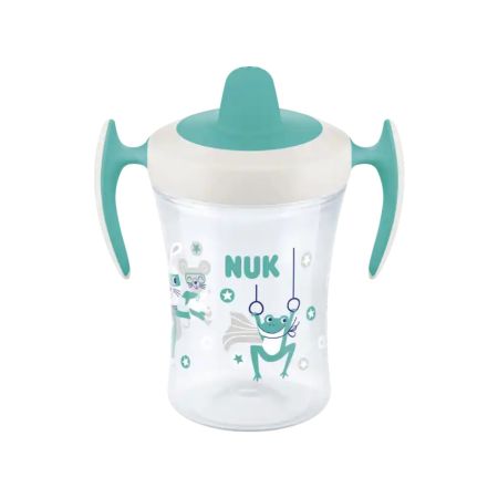 Cana cu cioc Trainer Evolution, Verde, 6 luni+, 230 ml, Nuk 754981