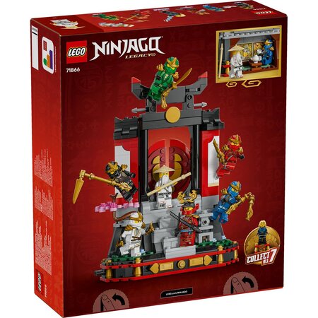 Model pentru etalare cu personaje ninja la a 15-a aniversare, 14 ani+, 71866, 447 piese, Lego Ninjago 754972