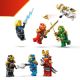 Model pentru etalare cu personaje ninja la a 15-a aniversare, 14 ani+, 71866, 447 piese, Lego Ninjago 754970