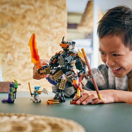 Robotul de misiune al lui Cole si dragonul Zane, 7 ani+, 71854, 364 piese, Lego Ninjago 754985