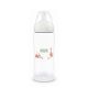 Biberon cu termocontrol si tetina din silicon flux XL First Choice, 6 luni+, 360 ml, Nuk 755007