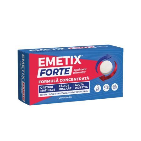 Emetix Forte, 30 comprimate, Fiterman Pharma
