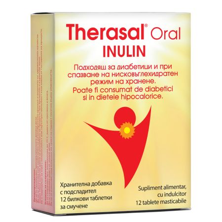Pastile de supt fara zahar Therasal Oral, 12 pastile, Vedra 755044