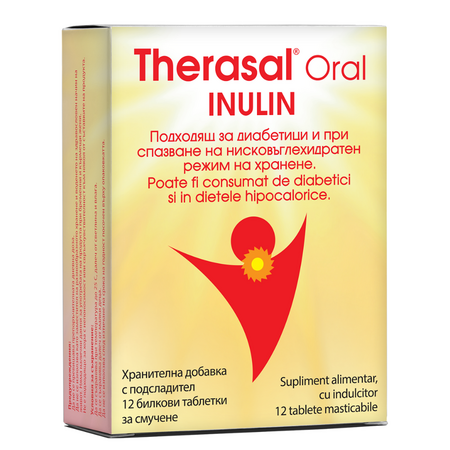 Pastile de supt fara zahar Therasal Oral, 12 pastile, Vedra 755044