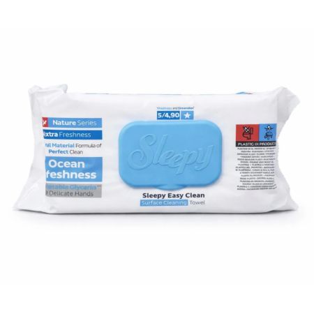 Servetele umede multisuprafete Easy Clean, Ocean Freshness, 100 bucati, Sleepy