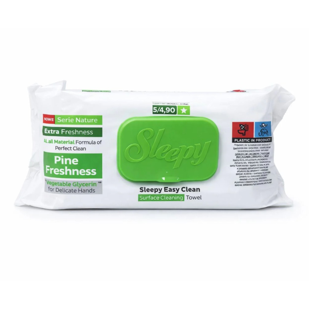 Servetele umede multisuprafete Easy Clean, Pine Freshness, 100 bucati, Sleepy