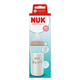 Biberon cu tetina din silicon flux XL Perfect Match, Bej, 6 luni+, 360 ml, Nuk 755193