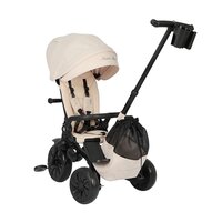 Tricicleta ultrapliabila Nova Max, Bej, 10 luni-6 ani, Qplay