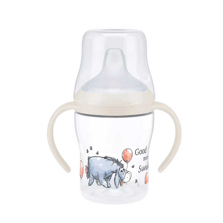 Biberon de tranzitie cu toarte Perfect Match, Aiurel, 6 luni+, 150 ml, Nuk 755250