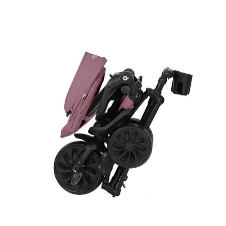 Tricicleta ultrapliabila Nova Max, Violet, 10 luni-6 ani, Qplay 755228