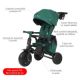 Tricicleta ultrapliabila Nova Max, Verde, 10 luni - 6 ani, Qplay 755244