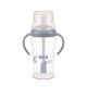 Cana de tranzitie cu toarte si pai Perfect Match, Albastru, 8 luni+, 260 ml, Nuk 755263