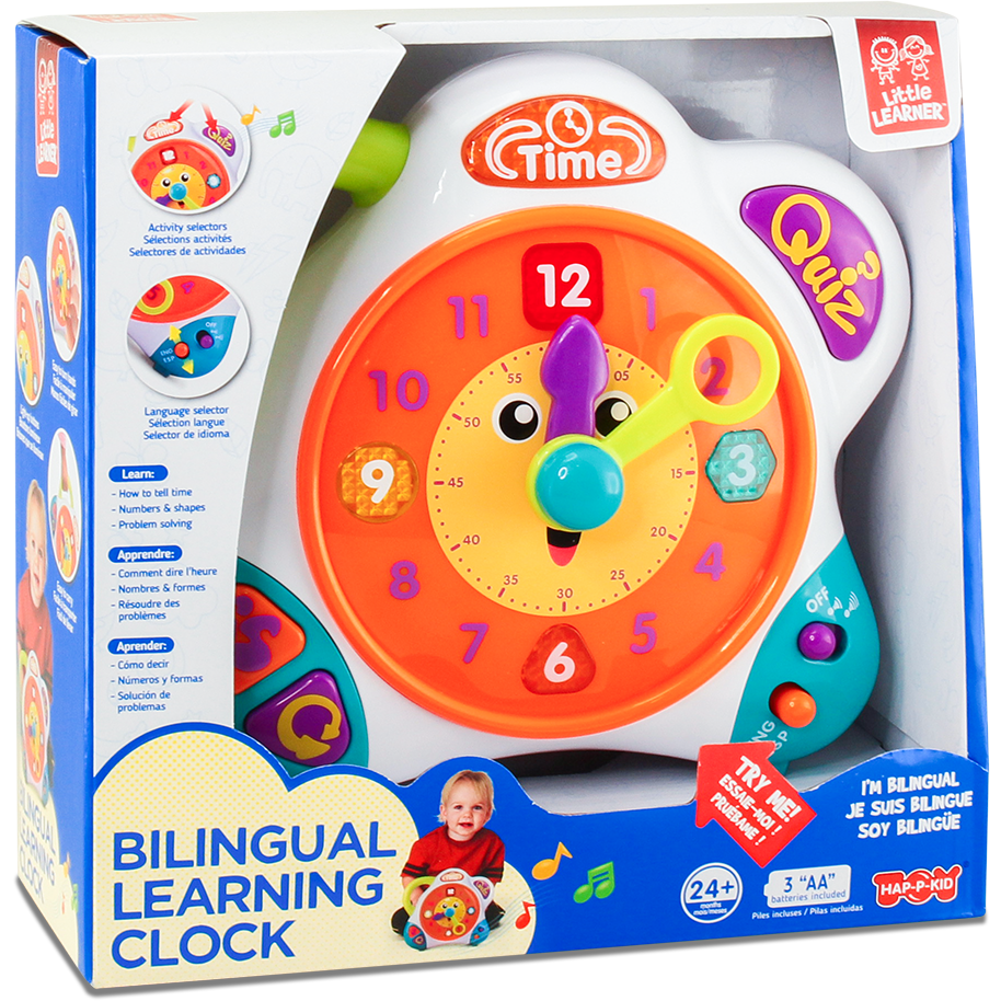 Jucarie interactiva Primul meu ceas, 2 ani+, Little Learner