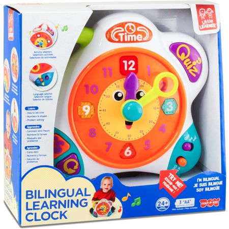 Jucarie interactiva Primul meu ceas, 2 ani+, Little Learner