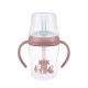 Cana de tranzitie cu toarte si pai Perfect Match, Roz, 8 luni+, 150 ml, Nuk 755280