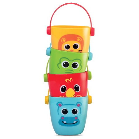 Galetuse pentru baie, Animalute vesele, 12 luni+, Little Learner 755285