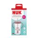 Cana de tranzitie cu toarte si pai Perfect Match, Roz, 8 luni+, 260 ml, Nuk 755303