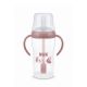 Cana de tranzitie cu toarte si pai Perfect Match, Roz, 8 luni+, 260 ml, Nuk 755304