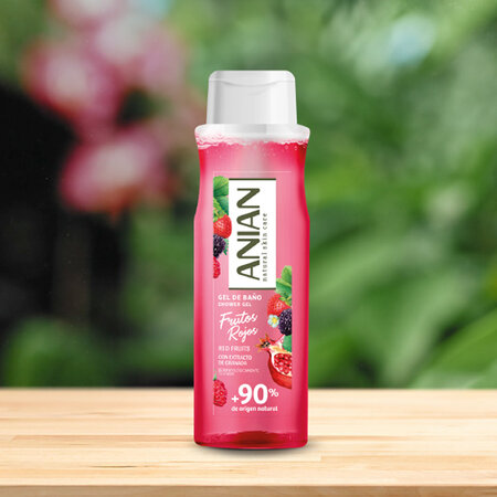 Gel de dus, Red Fruits, 750 ml, Anian 755302