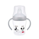 Biberon cu toarte si tetina de invatare Perfect Match, Mickey, 6 luni+, 150 ml, Nuk 755331