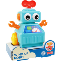 Jucarie interactiva Robotel cu cheita, Albastru, 12 luni+, Little Learner