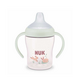 Biberon cu tetina de invatare si toarte fluorescente Perfect Match, Roz, 6 luni+, 150 ml, Nuk 755383