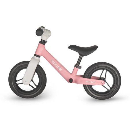 Bicicleta fara pedale First Way, Blush Pink, 2 ani+, Coccolle 755421