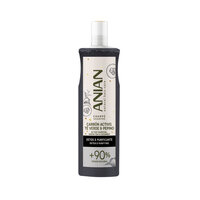 Sampon purificator pentru par gras Active Charcoal & Green Tea, 400 ml, Anian