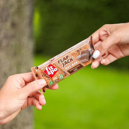 Baton de Ovaz Flapjack, Choco Chip, 80 g, FitSpo 755479