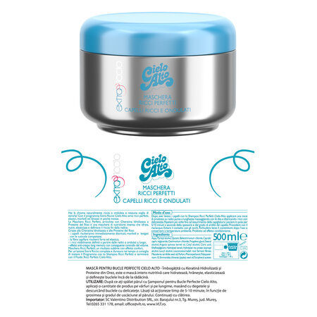Masca de par pentru bucle, 500 ml, Cielo Alto 755492