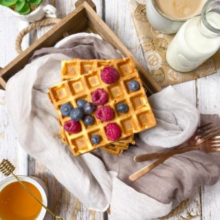 Waffle mix, 500 gr, Lucas Bites  460910