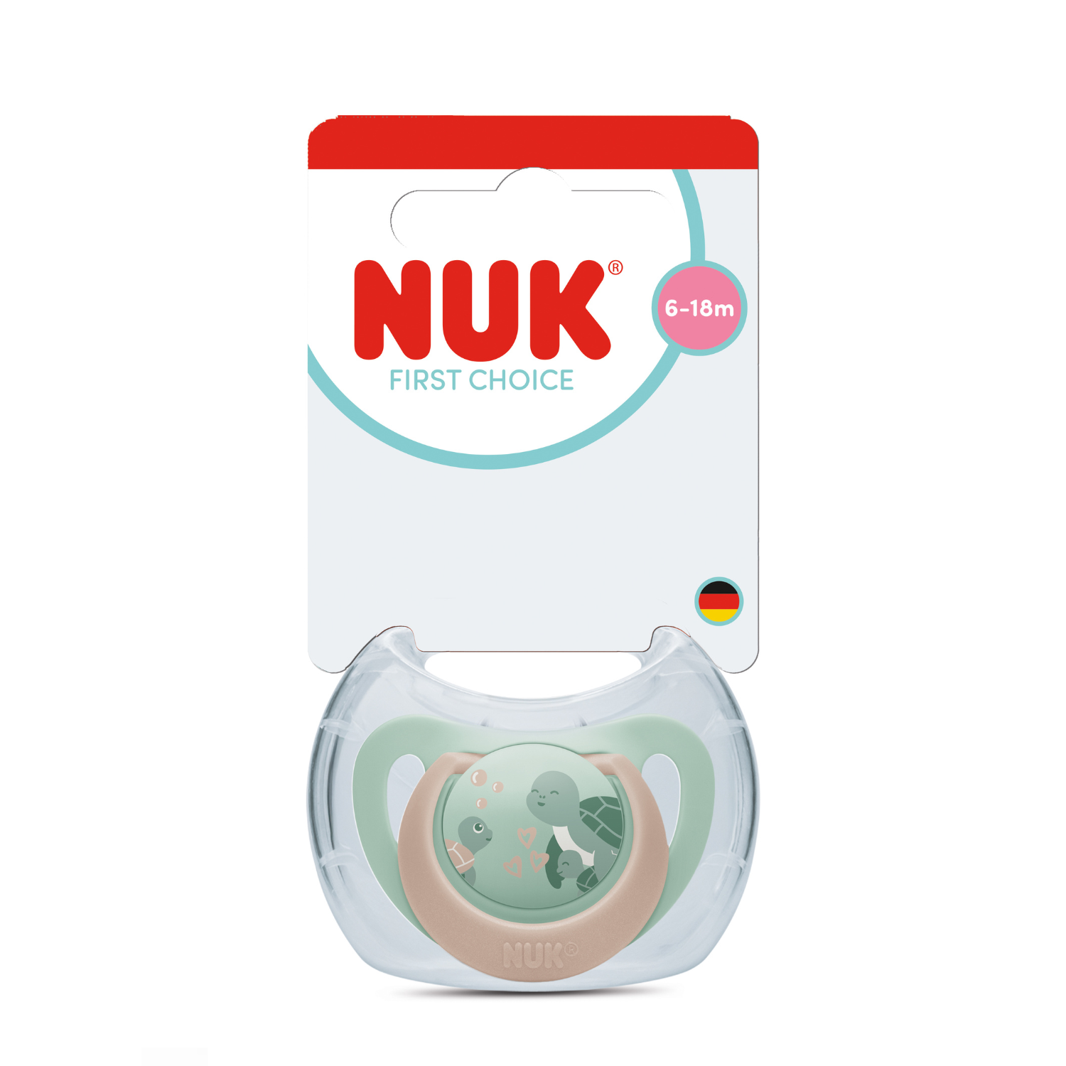 Suzeta First Choice, Broasca testoasa, 6-18 luni, 1 bucata, Nuk