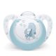Set suzete First Choice, Urs/Calut de mare, 0-6 luni, 2 bucati, Nuk 755513